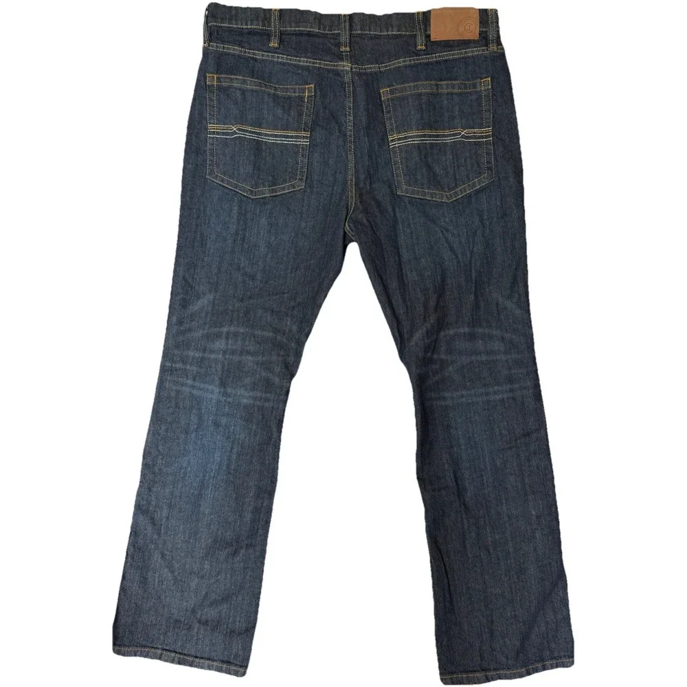 Cody James Wyatt Slim Boot Jeans Mens 40x34 Dark Wash Western Cowboy Denim
